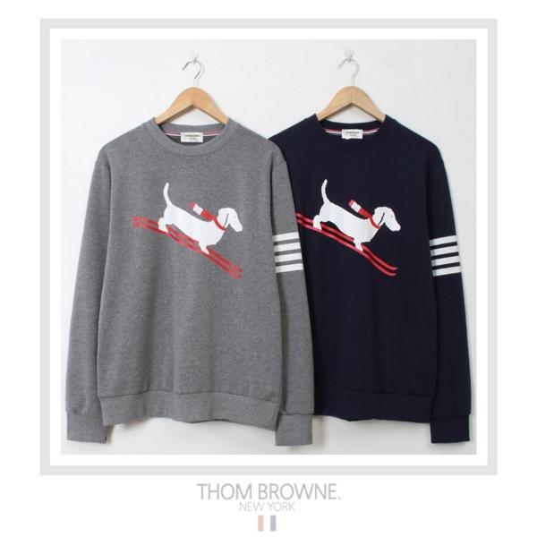 톰* 스키 닥스훈트 맨투맨