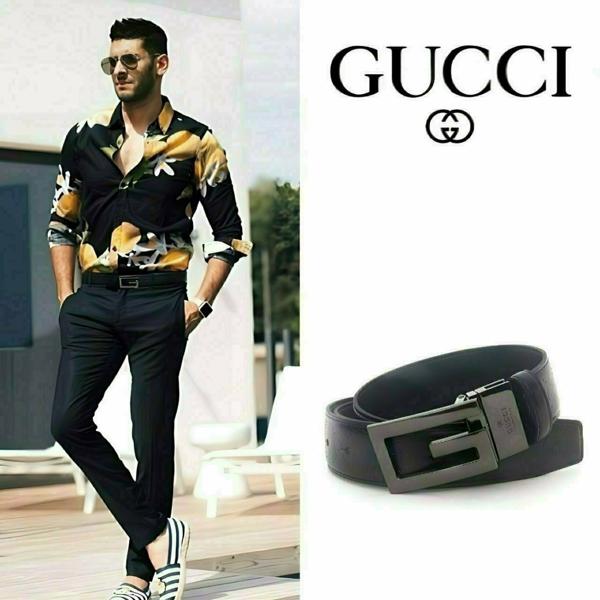 구* 블랙G로고 벨트