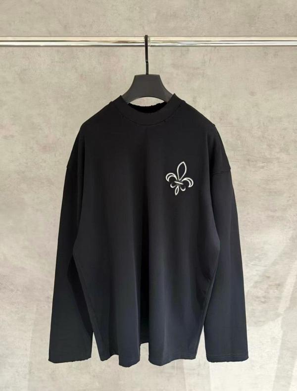 크* 플뢰르 오버 롱슬리브 티셔츠