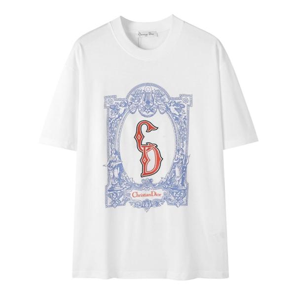 디* 자수 티셔츠