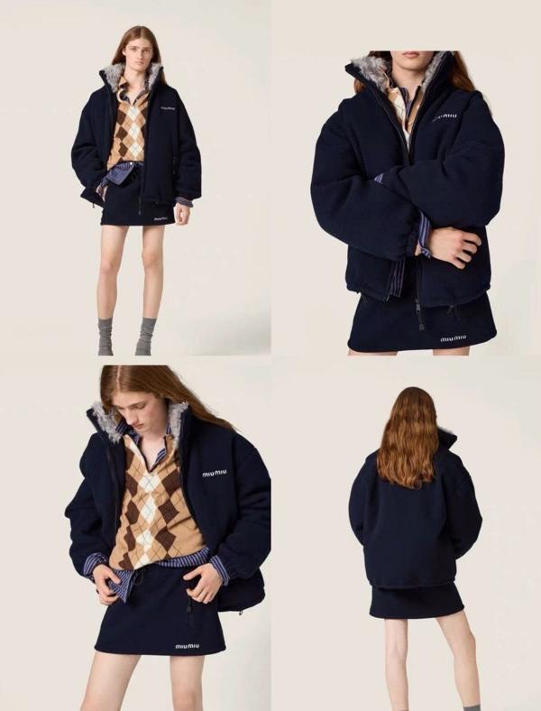 미*** 26 플리스 다운 자켓  수입