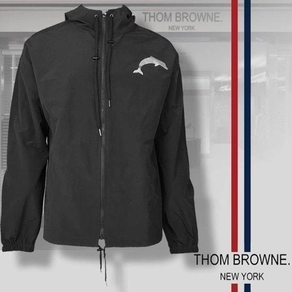 톰* 돌핀 반사로고 윈드 브레이커