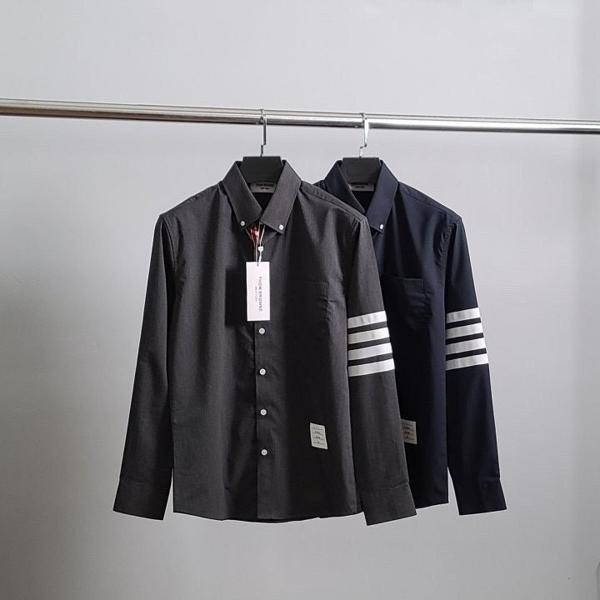 톰* 사선완장 다크 셔츠