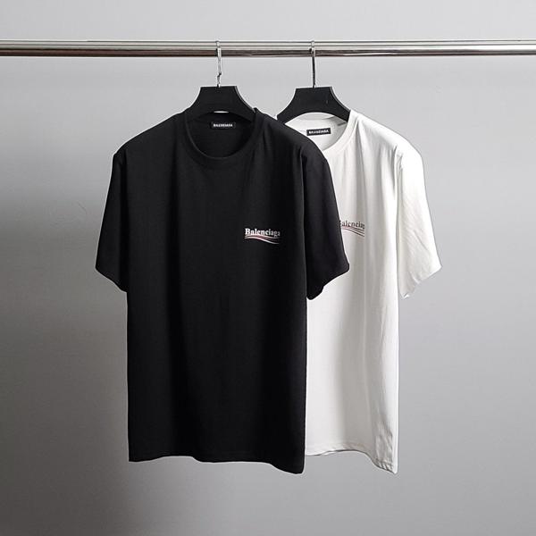 발**** 웨이브 라운드 반팔티