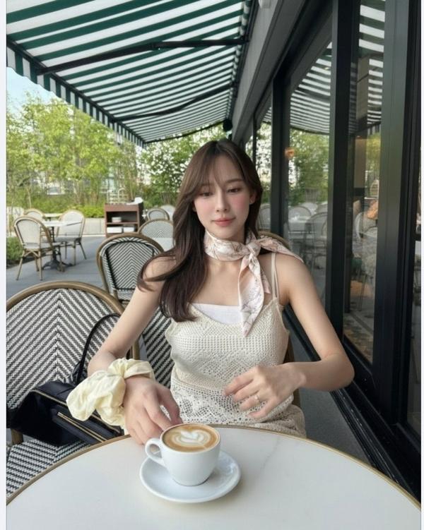 디* 플라워 스카프