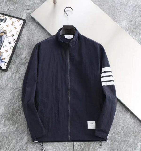 톰* 4bar 완장 립스탑 스트라이프 자켓 수입최고급