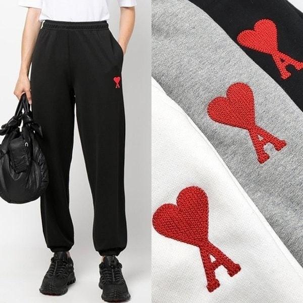 아* 스몰레드하트 조거팬츠