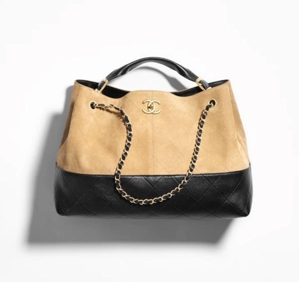 샤* 25 공방 쇼핑백 브라운