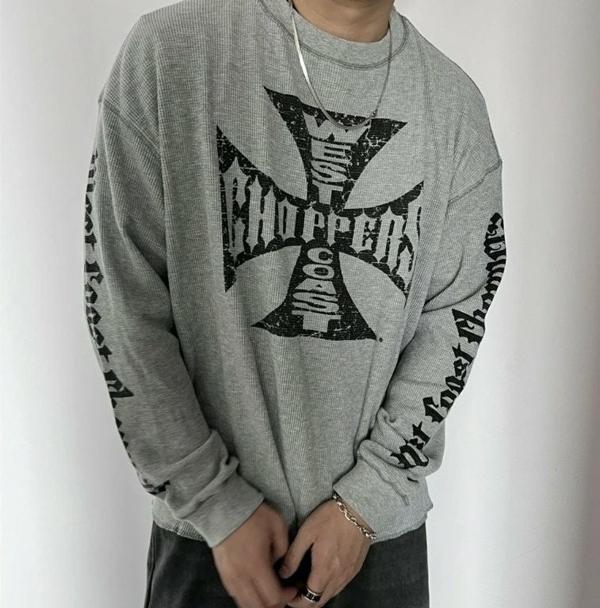 웨** 코스트차퍼스 빈티지 롱슬리브 티셔츠