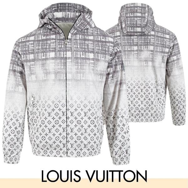 루* 투톤 그라데이션 원드 자켓