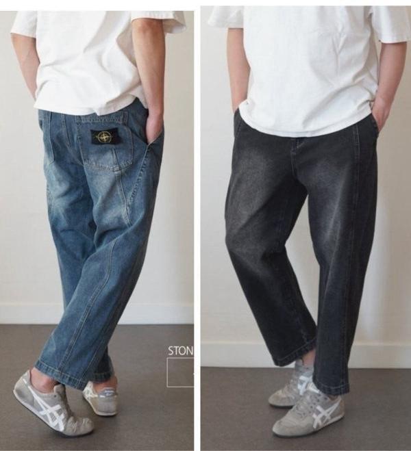 스* 와이드 데님팬츠