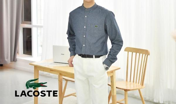 라*** 워싱 차이나 데님 셔츠