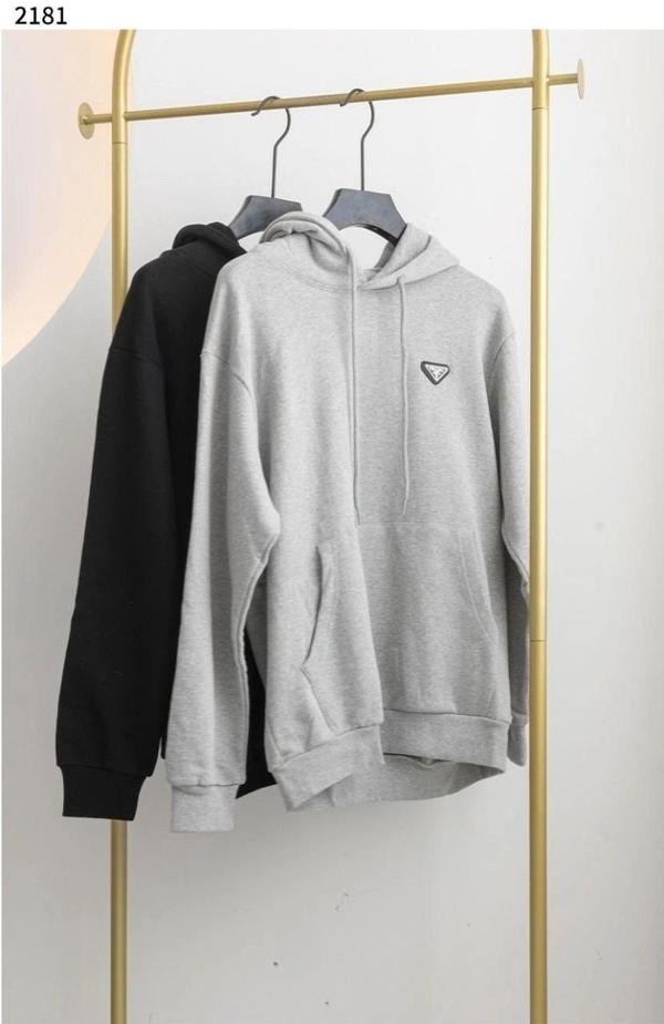 프** 트라이앵글 삼각 로고 후드티