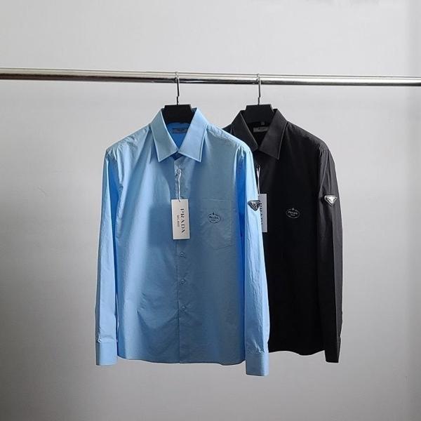 프** 프린팅 로고와펜 셔츠