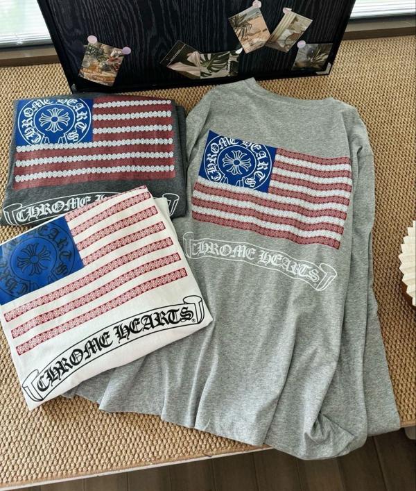 크* 성조기 롱슬리브  수입