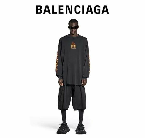 발**** 버닝 워싱 티셔츠