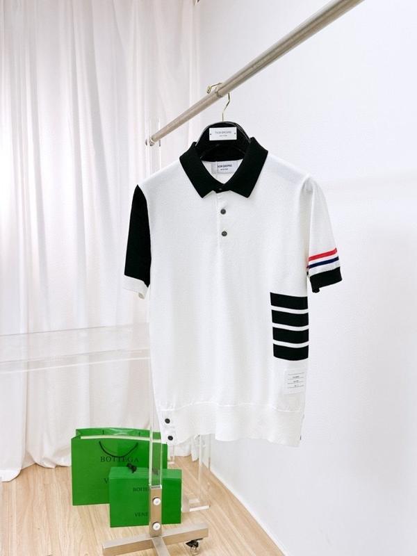 톰* pk 배색 니트반팔