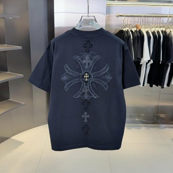 크* 셰도우 크로스 티셔츠