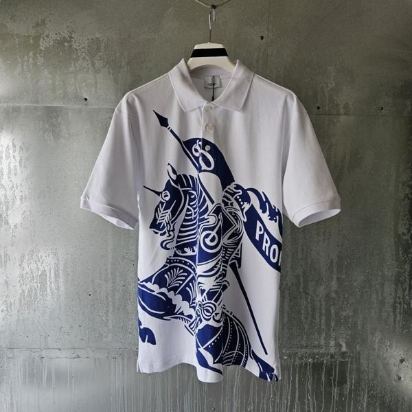 버** 빅기사 로고 오버 폴로셔츠