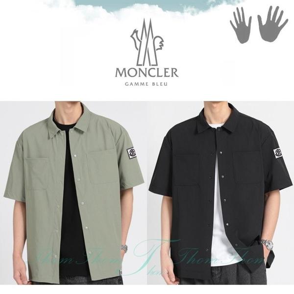 감마블루 오버핏 스트레치 반팔 셔츠