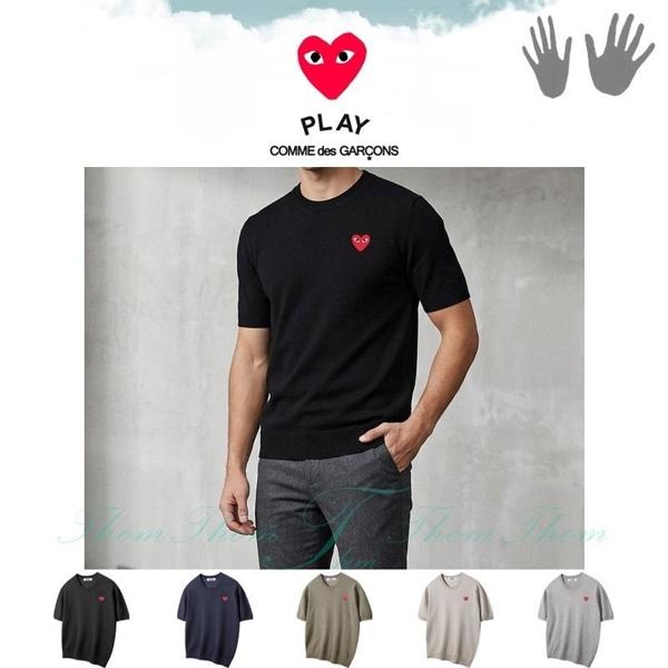 꼼* 쿨 라운드 반팔 니트