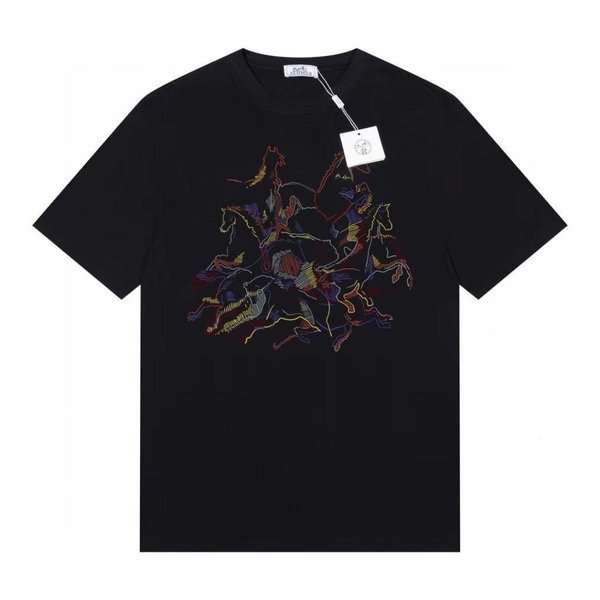 에*** 멀티로고 반팔티