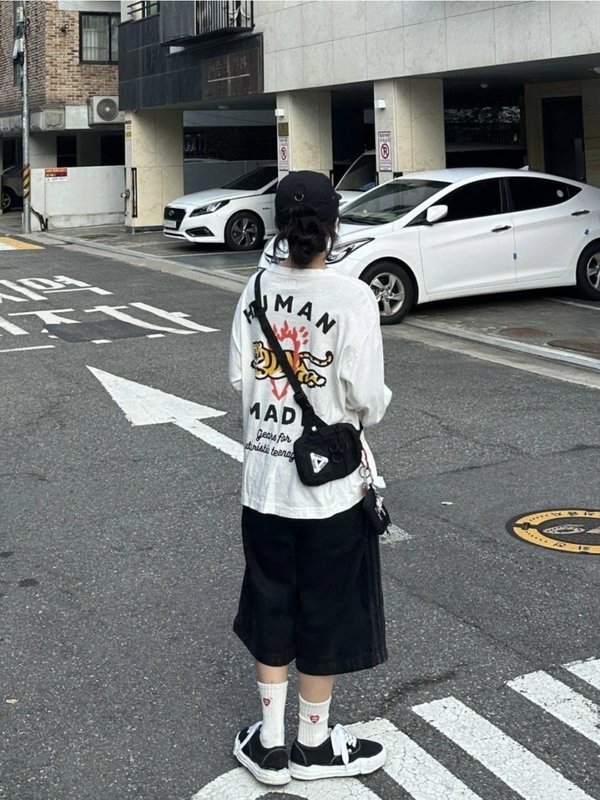 휴* 메이드 하트 호랑이 티셔츠