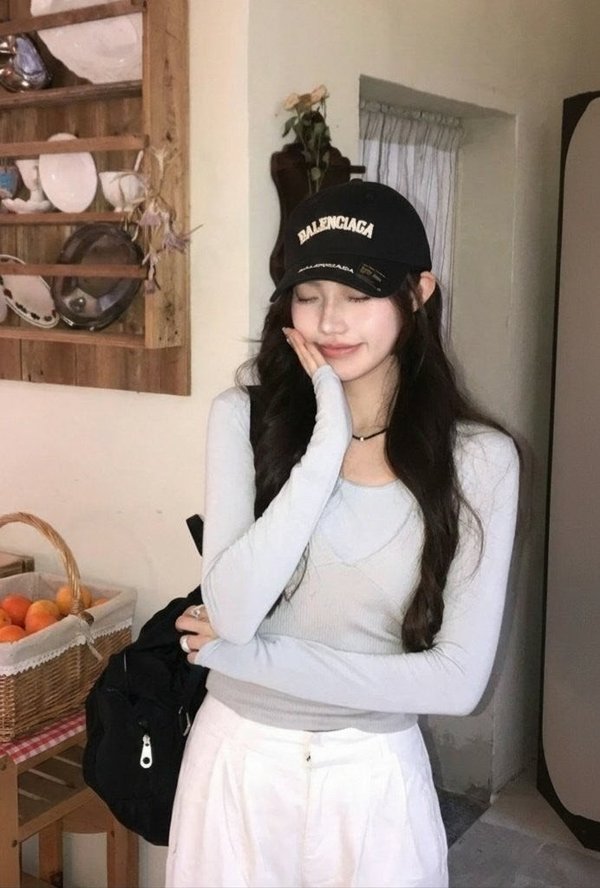 발**** 더블 로고 자수 볼캡 ✔수입