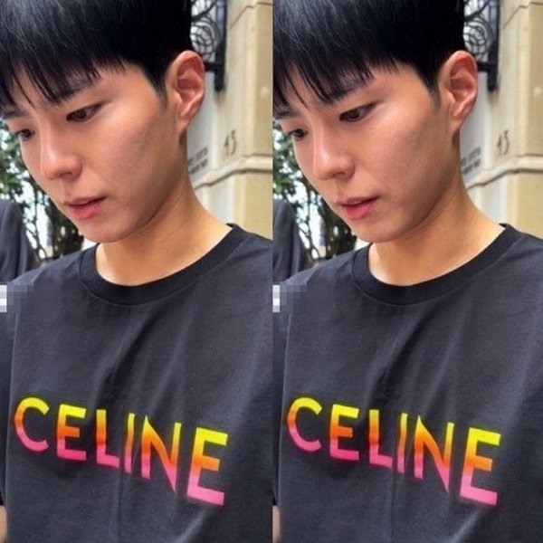 셀** 컬러영문로고 반팔