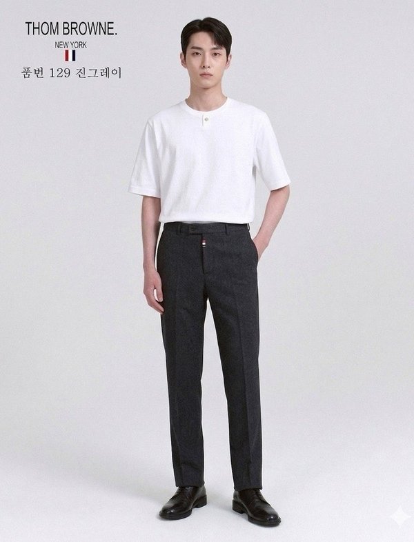 톰* 린넨 슬랙스