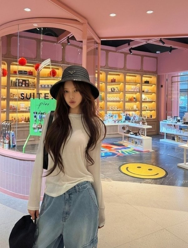 프** 삼각로고 파나마 햇