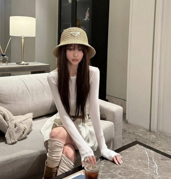 프** 삼각로고 파나마 햇