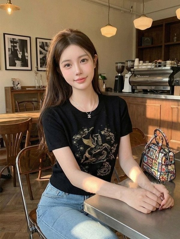 디* 페가수스 별자수 니트