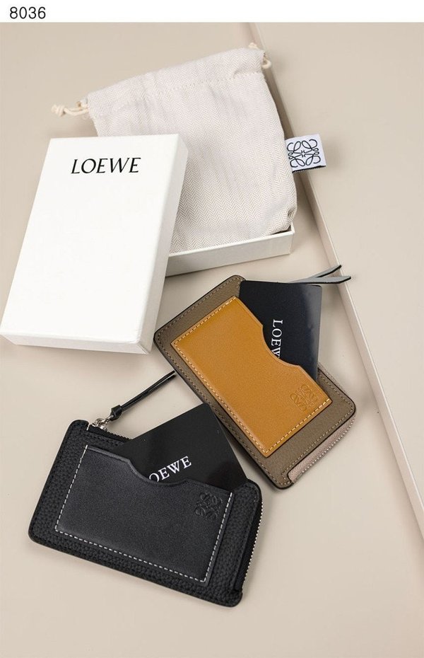 로** 수입프리미엄급 Coin cardholder in soft grained calfskin