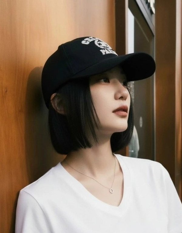 셀** 유니버시티 자수 볼캡✔수입