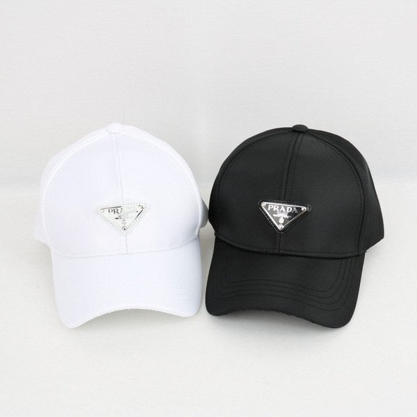 프** 정면 로고 볼캡 모자