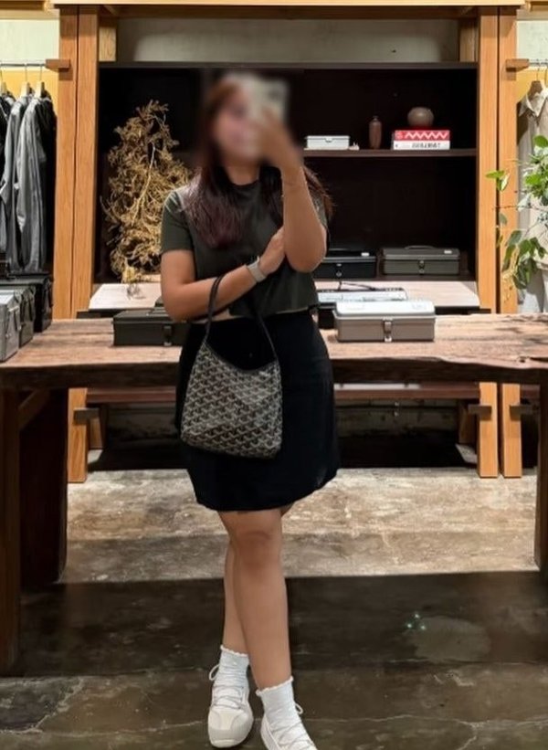 고** 보헴 미니 호보백 뉴블랙