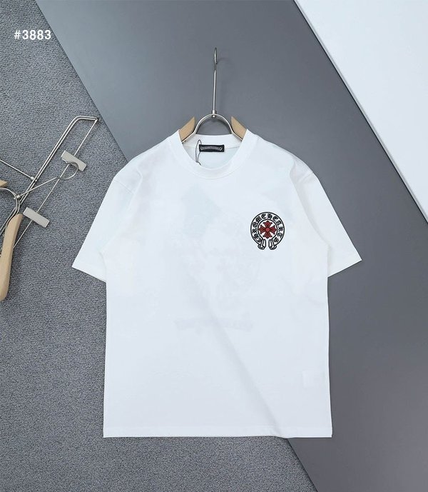 크* 홀스슈 멀티로고 라운드 반팔 티셔츠