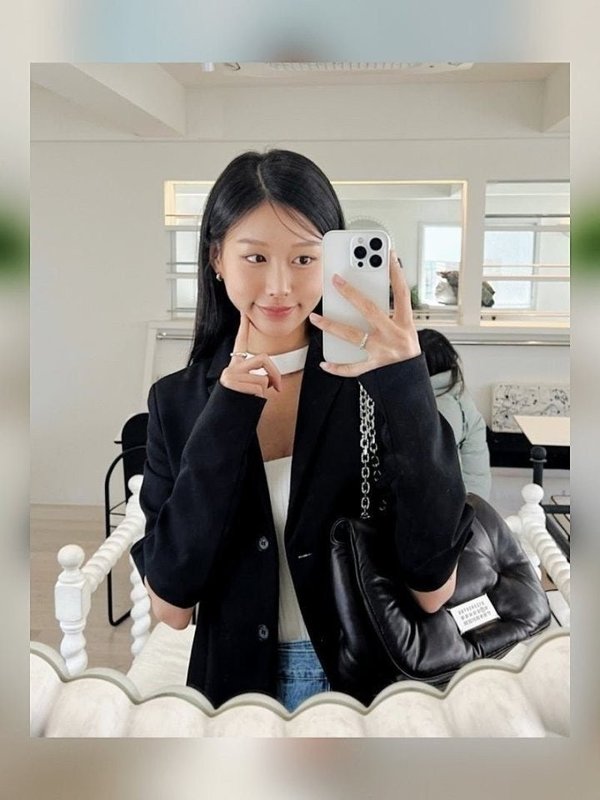 메* 마르지엘라 글램 슬램 체인 숄더백 (블랙)