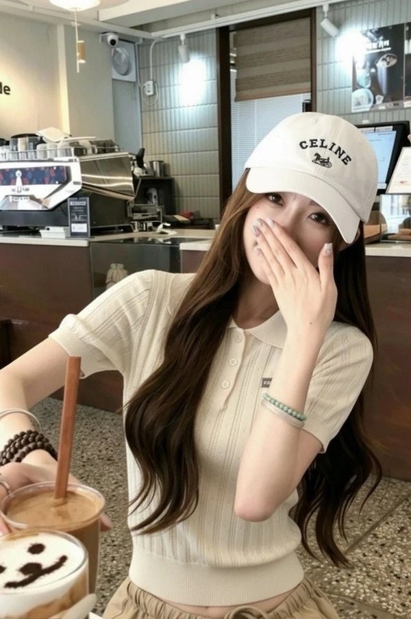 셀** 리슐리외 코튼 자수 볼캡✔수입