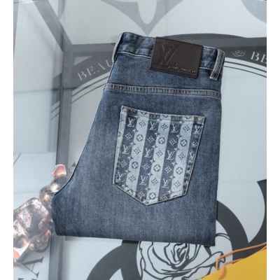 루* 모노 포켓 포인트 워싱스판 데님진수입최고급