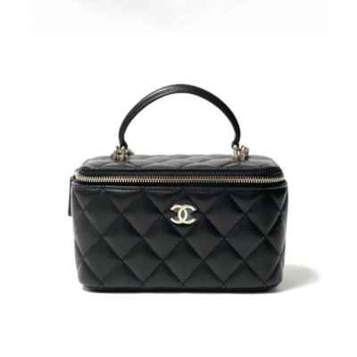 샤* 클래식 탑핸들 직사각 베니티 WOC 블랙 AP2199B0666094305 풀박스