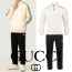 구* 스트라이프 스틸로고 집업 셋업 커플 착용 가능