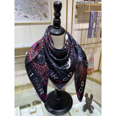 샤* 빈티지 문양 사각 스카프