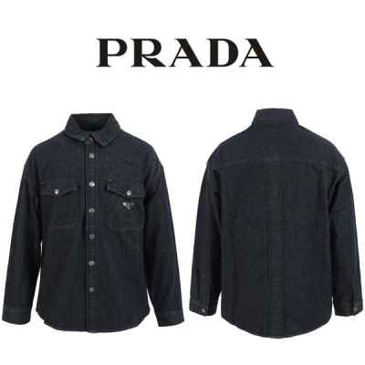 프** 논페이드 베이직핏 데님 자켓