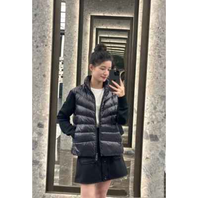 울니트 패딩가디건