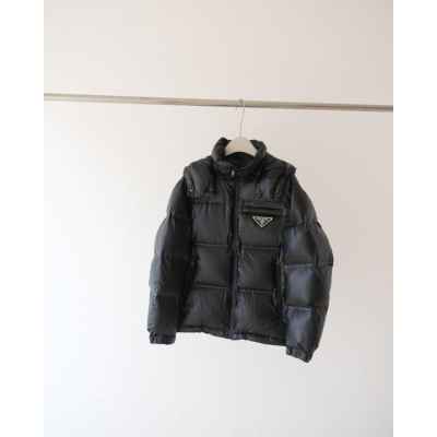 프** 25 빅 플레이트 구스다운 후드 패딩  수입