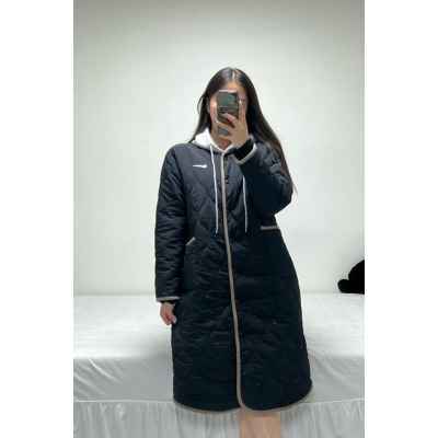 나** 스우시 후드롱 리버시블 패딩