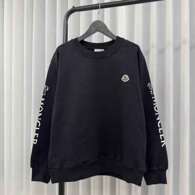 소매 더블로고 맨투맨