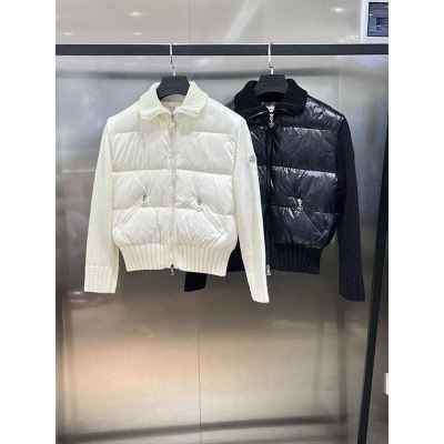 니트 구스 다운 패딩